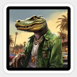 Alligator Sticker